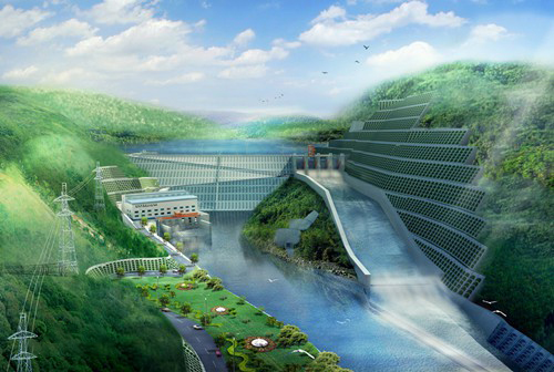 鸡西老挝南塔河1号水电站项目